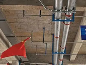 扎鲁特管廊支架的安装方法
